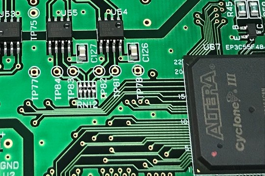 FPGAコントローラ基板(部品面)