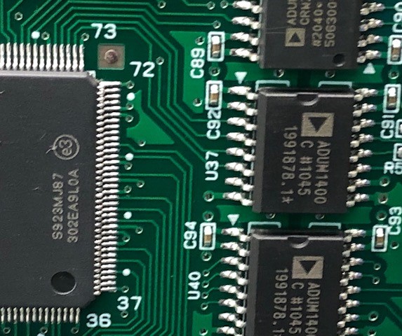 FPGA144pin基板実装　A面実装